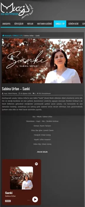 2020.08.28, Müzik Ekspres, SANKİ